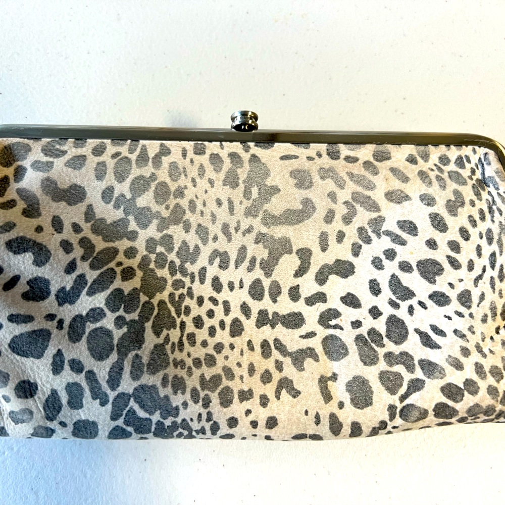 Hobo International wallet. Funky print.